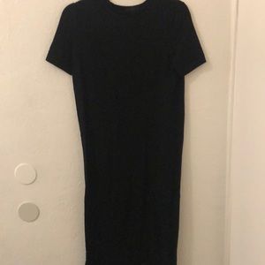 Black maxi dress